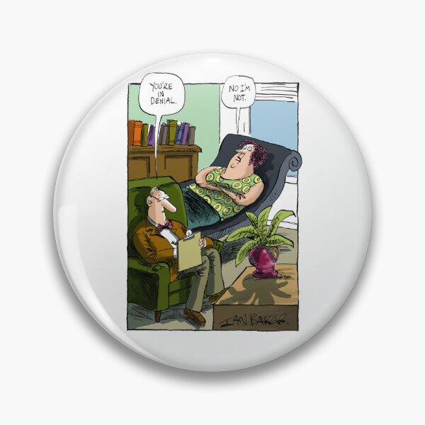 Item preview, In Denial designed and sold by IanBakerToons.