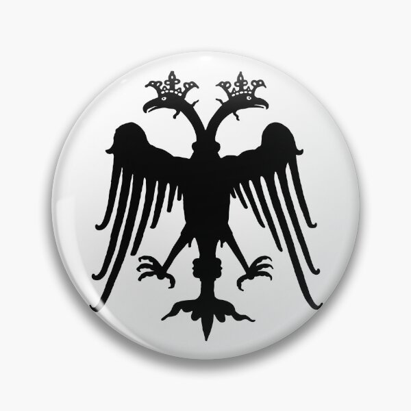 Item preview, Double Headed Eagle Black designed and sold by artofthenorth.