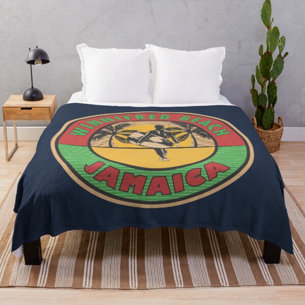 Item preview, Winnifred Beach Jamaica Rasta Summer Surfing Design designed and sold by CynthiaGraphics.