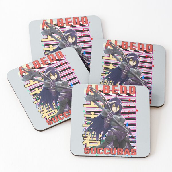 Item preview, Albedo Succubus Albedo Succubus Over Lord weeaboo guild Anime Merch      designed and sold by Washington-CA.