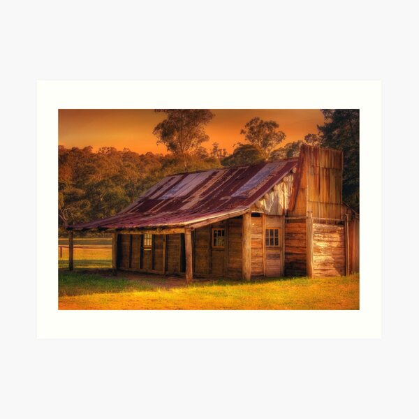 1074 Fry's Hut Art Print