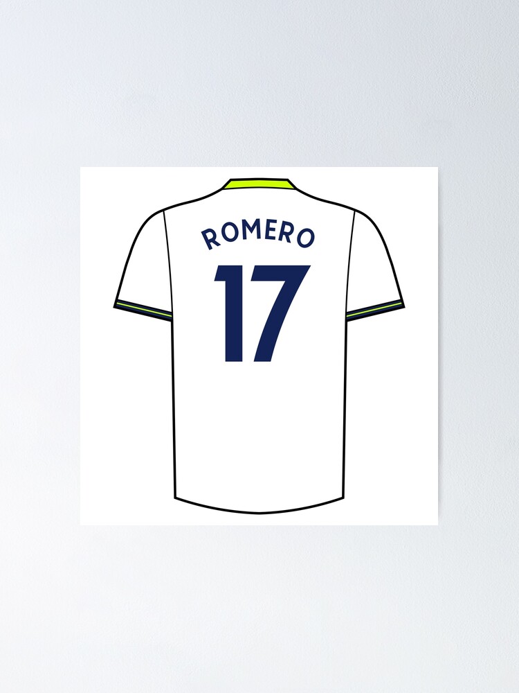 Argentina Cristian Romero Home Jersey 2022 World Cup Kit