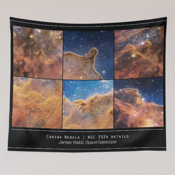 Item preview, James Webb Space Telescope First Image Carina Nebula designed and sold by stacree.