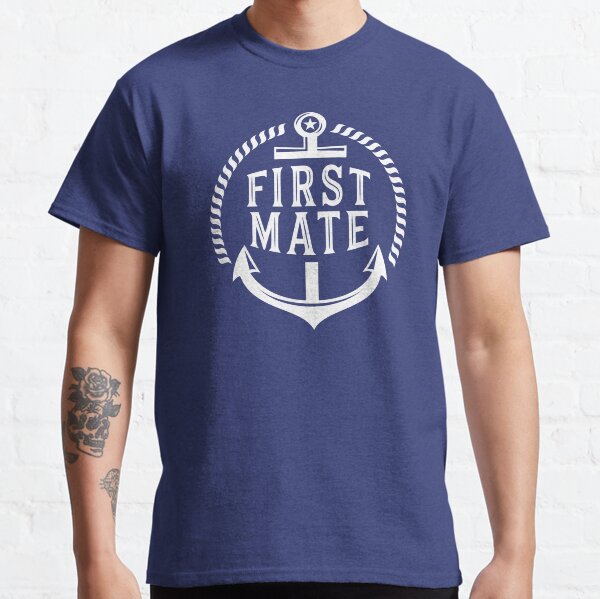 First Mate Nautical Anchor Classic T-Shirt