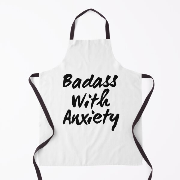 Item preview, Badass With Anxiety  designed and sold by RiseandShineTee.