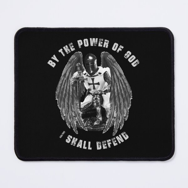 Item preview, Knights Templar By The Power Of GOD I Shall Defend designed and sold by tronictees.