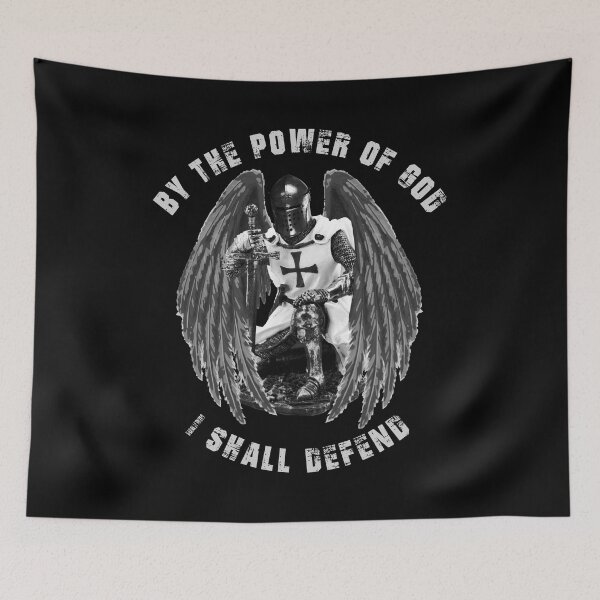 Item preview, Knights Templar By The Power Of GOD I Shall Defend designed and sold by tronictees.