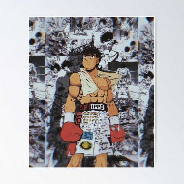 Hajime no Ippo New Challenger Poster  Canvas poster, Poster wall art,  Poster