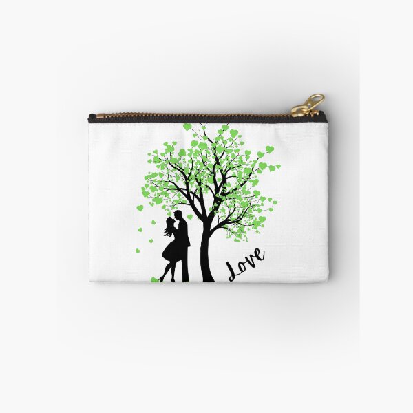 Item preview, Loving couple under green tree designed and sold by CreativeMagi.