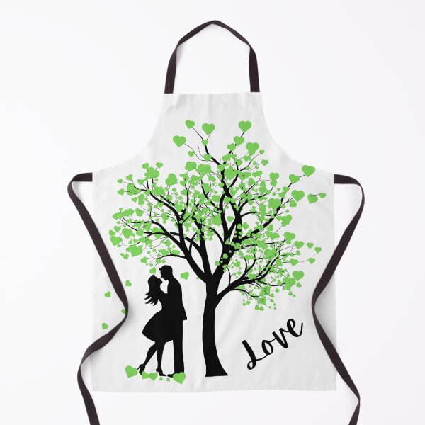 Item preview, Loving couple under green tree designed and sold by CreativeMagi.