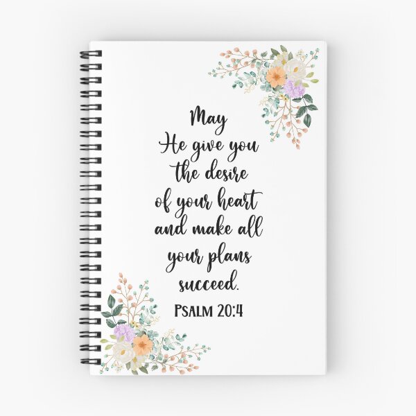 Item preview, Psalm 20:4 May He Give You the Desire of Your Heart designed and sold by Mariv19.