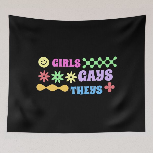 Item preview, Girls Gays Theys  designed and sold by MelmonSquad.