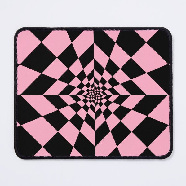Item preview, Black Pink Barbiecore Op Art designed and sold by GingerEccentric.