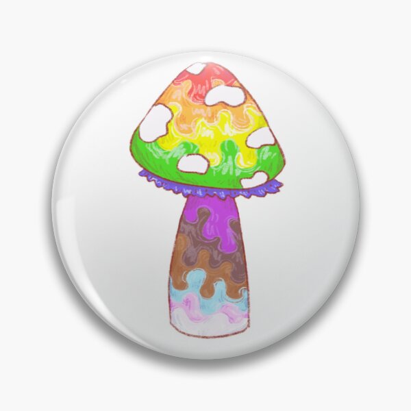 Item preview, Pride Rainbow Mushroom art designed and sold by aster-mars.