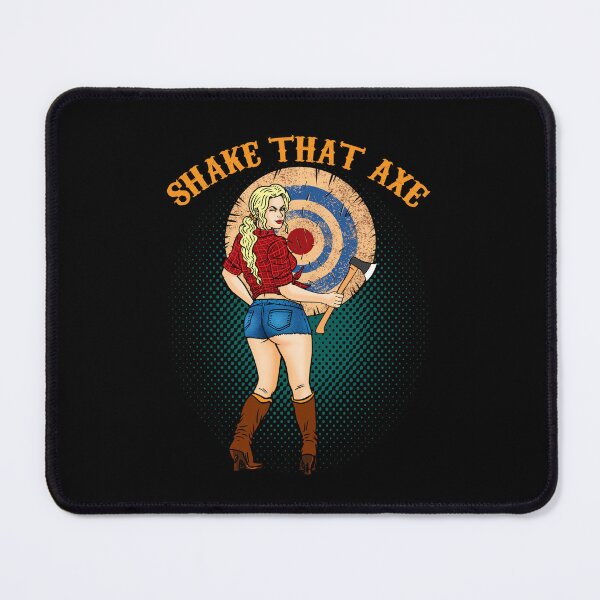 Item preview, Shake That Axe Sexy Country Girl Axe Throwing designed and sold by tronictees.