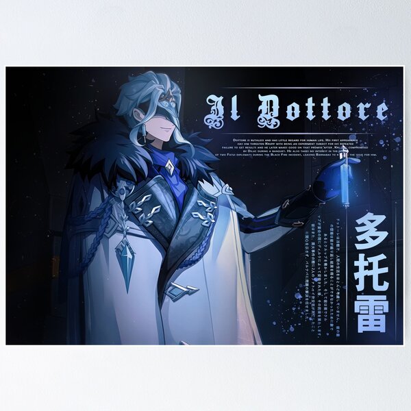 Item preview, Genshin Impact Dottore designed and sold by Omagatoki.