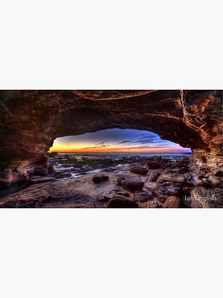 "Caves Beach Cave Swansea NSW" Poster for Sale by ienglish Redbubble
