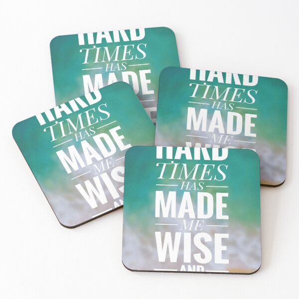 Item preview, My Hard Times made me wise and strong designed and sold by Puppy Paws.