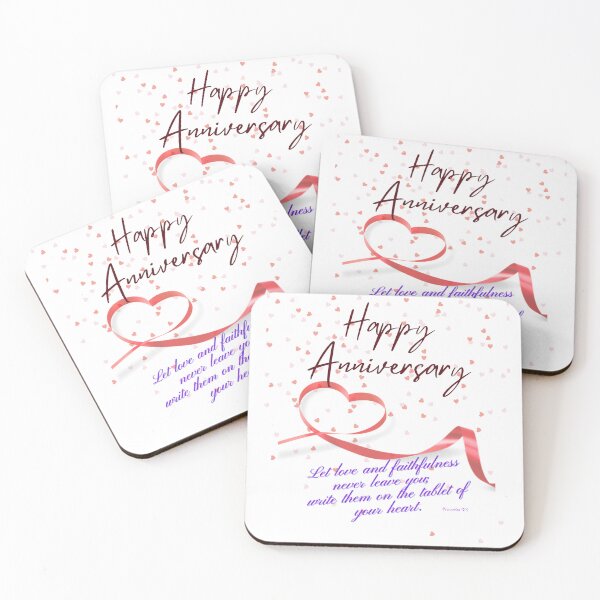 Item preview, Anniversary Blessings - Proverbs designed and sold by Ceramic Scripture.