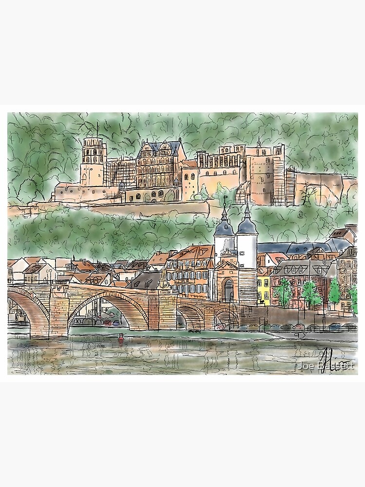 "Heidelberg, Germany" Art Print for Sale by guitarhiro97 Redbubble