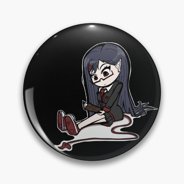 Artikelvorschau, Chibi Devil-Girl Aufkleber (Mira) entworfen und verkauft von Nyx-inks.