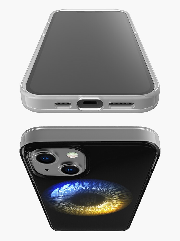 Alternate view of Ukranian Eye iPhone Case