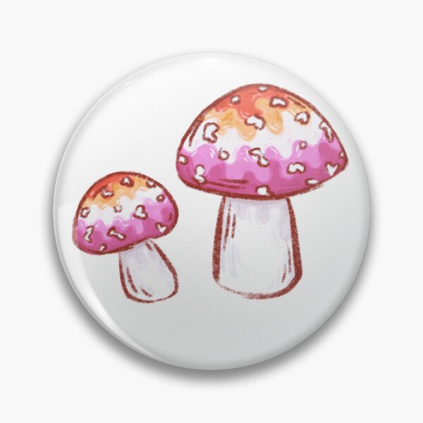 Item preview, Pride Lesbian Mushroom art designed and sold by aster-mars.