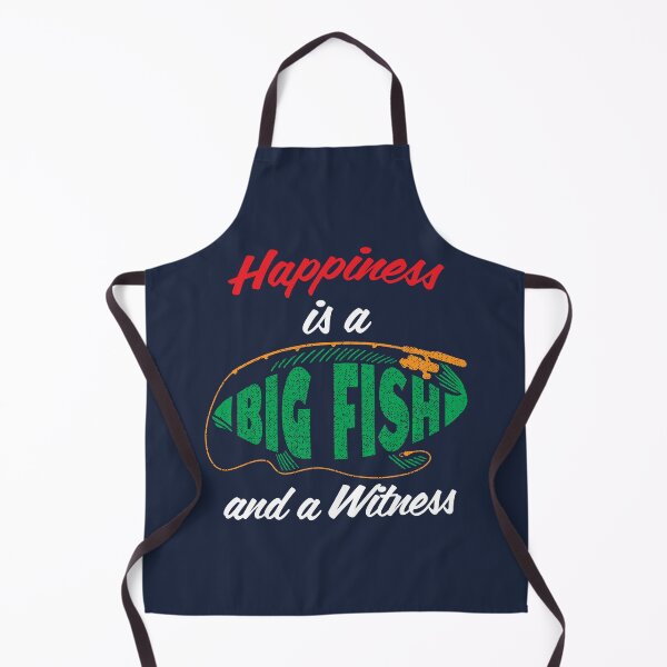 Item preview, Happiness Is A Big Fish And A Witness Fun Fishing designed and sold by tronictees.
