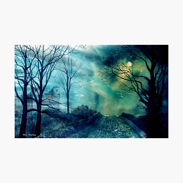 Whorlton castle at Swainby Photographic Print