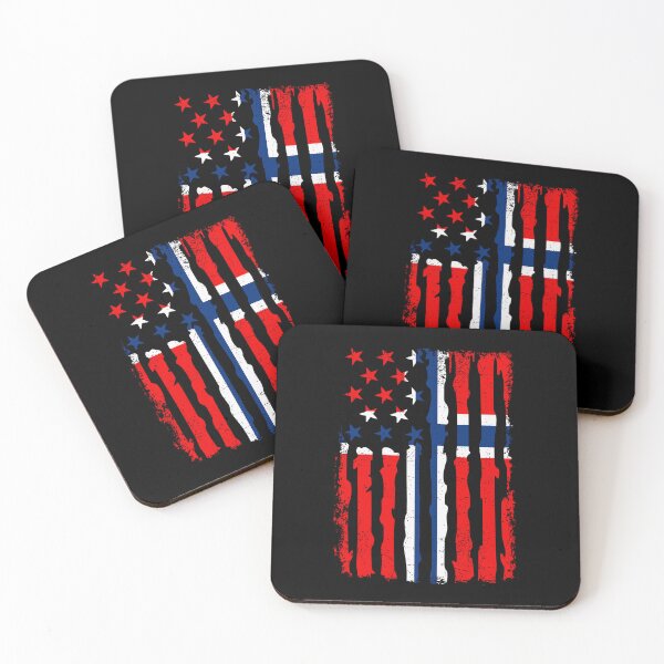 Item preview, Norwegian American Pride USA Flag Norway Roots designed and sold by pixeljamz.
