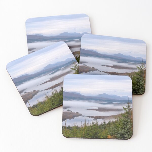 Item preview, Glen Garry Morning Mist Scottish Highlands designed and sold by PhotosEcosse.