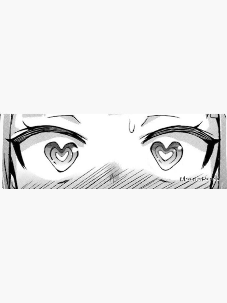 Anime heart eyes Sticker for Sale by MeaniePanda