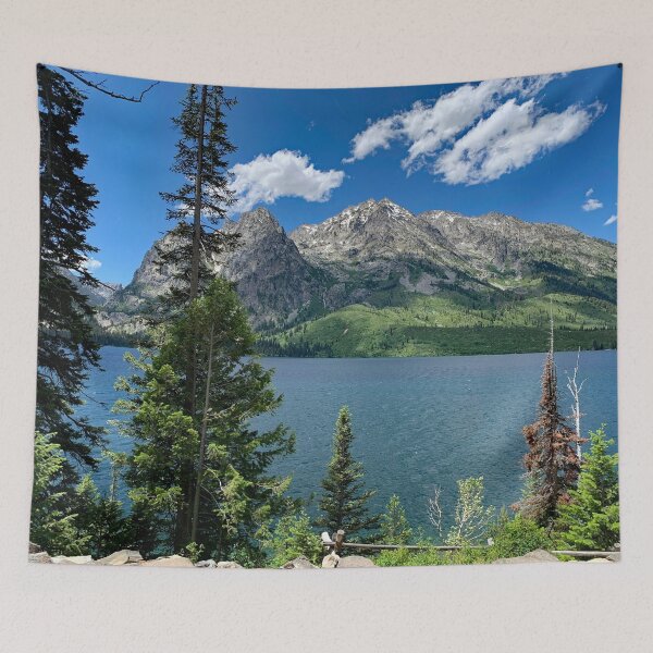 Item preview, #1 Grand Teton Wyoming Lake Jenny Scenery designed and sold by BGGretchen.