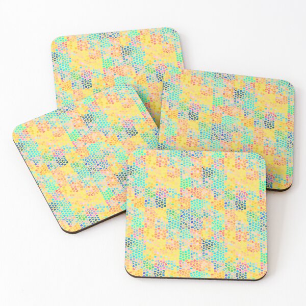 Item preview, Happy rainbow mosaic seamless pattern designed and sold by AleFairyland.