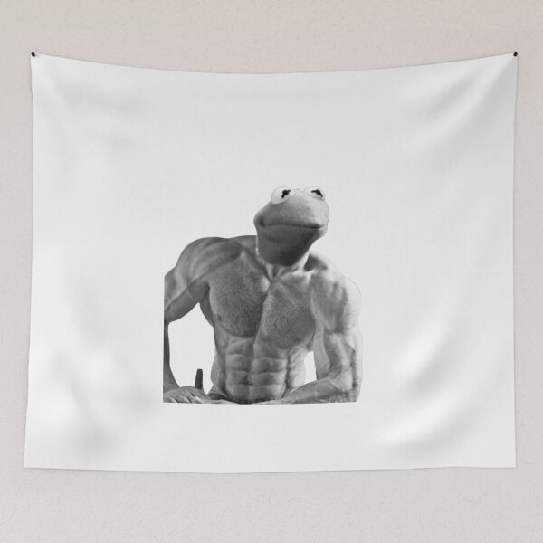 Item preview, Muscle Frog chad is Getting those Gains designed and sold by FILEX ⭐⭐⭐⭐⭐(826).