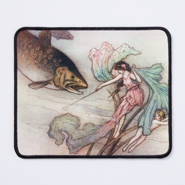 Item preview, Tom and the Trout by Warwick Goble designed and sold by vintage-art.