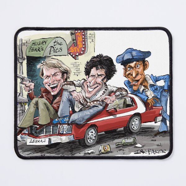 Artikel-Vorschau von Starsky und Hutch, designt und verkauft von IanBakerToons.