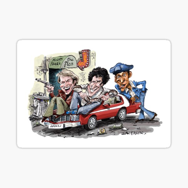 Item preview, Starsky and Hutch designed and sold by IanBakerToons.