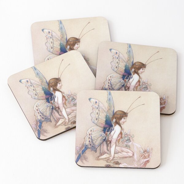 Item preview, Ellie Gets Her Wings by Warwick Goble designed and sold by vintage-art.