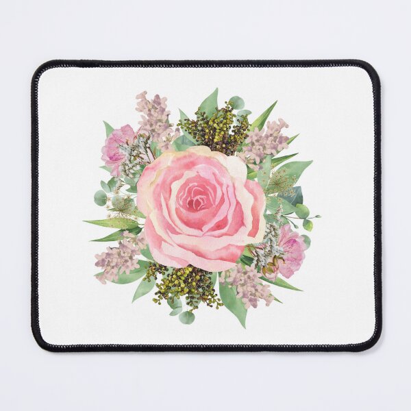 Item preview, Dried Flower and Watercolour Rose Bouquet designed and sold by OByD.