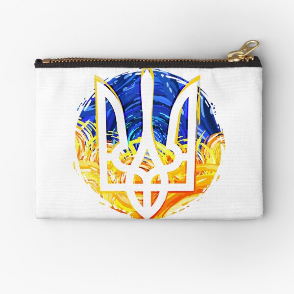 Gerb Ukraine Zipper Pouch