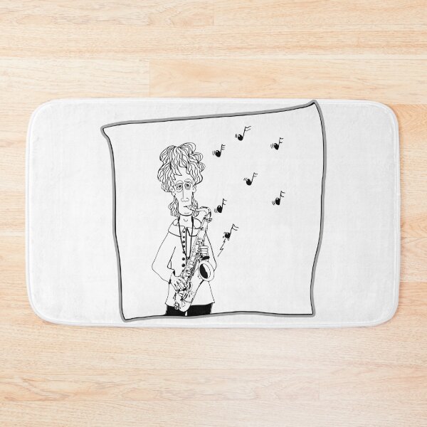 Item preview, Wrong note... Saxophone. Black on white. designed and sold by AtelierFafard.