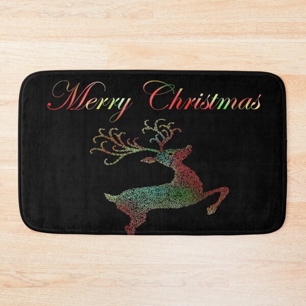 Item preview, Merry Christmas Reindeer Silhouette  designed and sold by Deborah Camp.