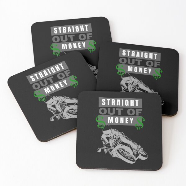 Item preview, Straight Out Of Money Motorcycle designed and sold by two7designs.