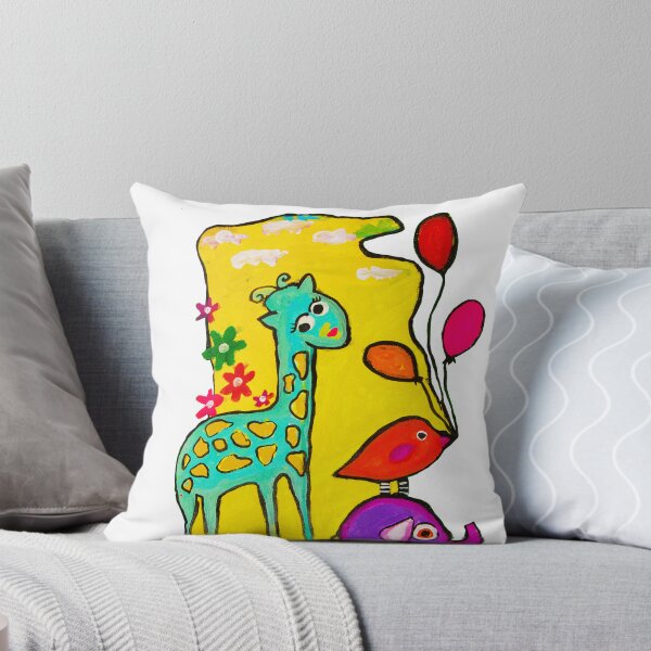 Item preview, beautiful giraffe- animals-elephants- bird- balloon designed and sold by karima-eldeeb.