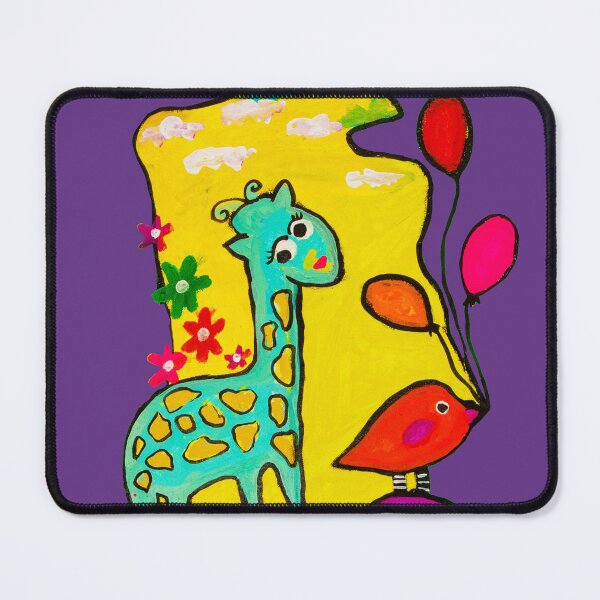 Item preview, beautiful giraffe- animals-elephants- bird- balloon designed and sold by karima-eldeeb.