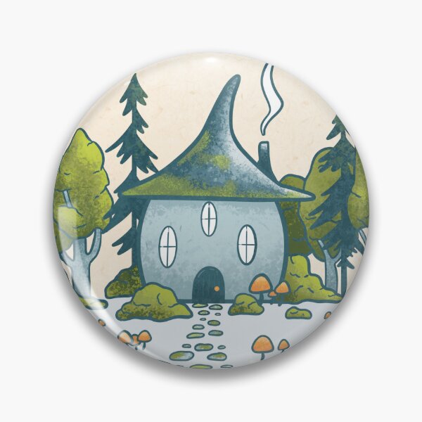 Item preview, Cozy Cottage in the Woods  designed and sold by WORMWOODstudio.