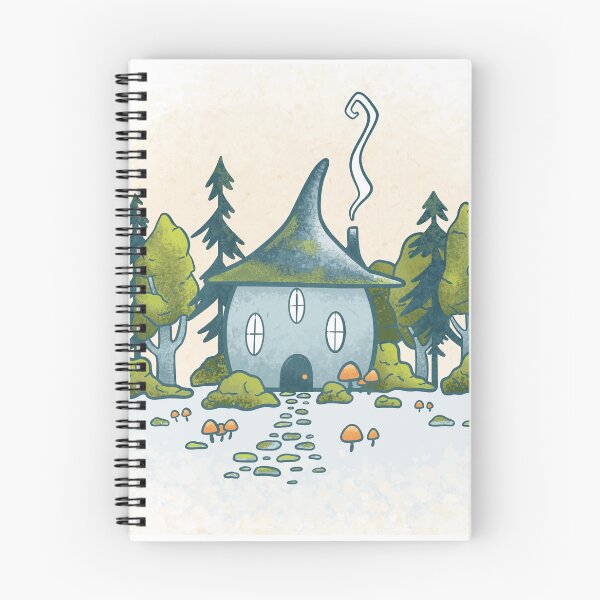 Item preview, Cozy Cottage in the Woods  designed and sold by WORMWOODstudio.