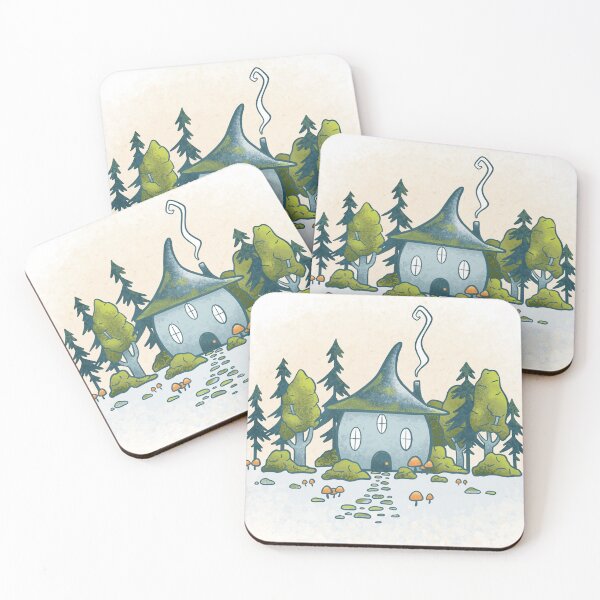 Item preview, Cozy Cottage in the Woods  designed and sold by WORMWOODstudio.