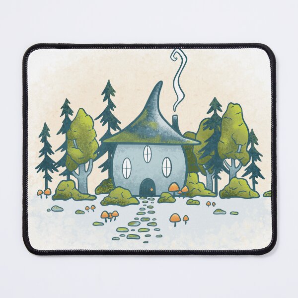 Item preview, Cozy Cottage in the Woods designed and sold by WORMWOODstudio.